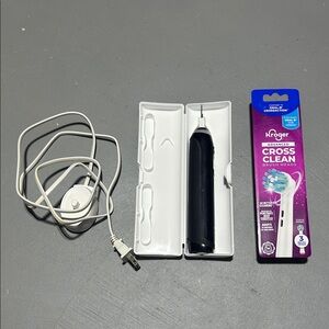 Oral-B Braun Genius X - 6 Cleaning Modes Electric Toothbrush Complete Bundle